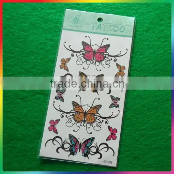 Body Skin Tattoo Sticker Glow in the dark tattoo