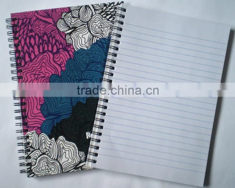 2015 Hot Sale Leather Ring Binder Diary Notebook