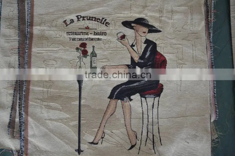 china factory directly provide cheap top quality OEM design handmade embroidered cushion cover with zipper