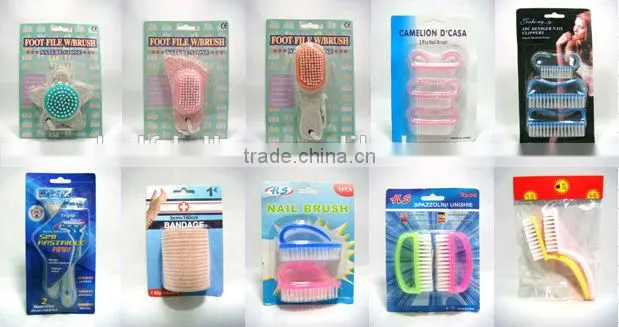 Plastic Nail Brush, Nail Cleaning Brush,Manicure Claening Brush For One Dollar Item