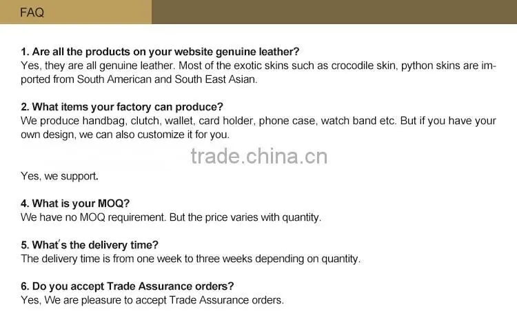 Customize Crocodile skin Men Wallet With Card Slot Driving Licence Holder Genuine Leather Wallet Manufacturer