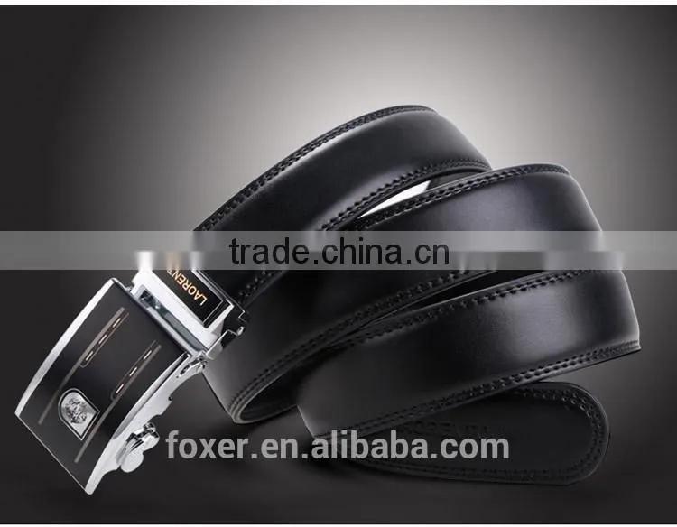 wide leather belt without holes men's belt