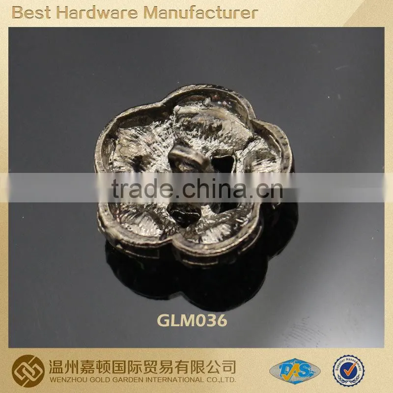colorful flower design rhinestone sewing buttons
