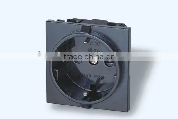 China alibaba wholesales, schuko wall socket, european schuko electrical socket XD-108-A