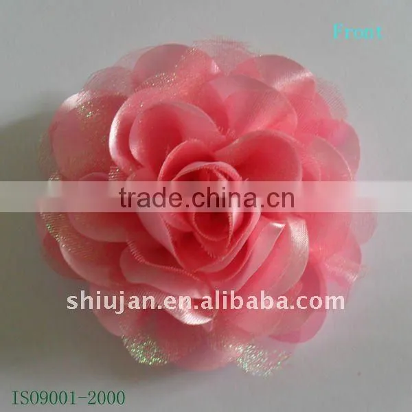 White Fabric Flower---SH0045(Wedding dresses)