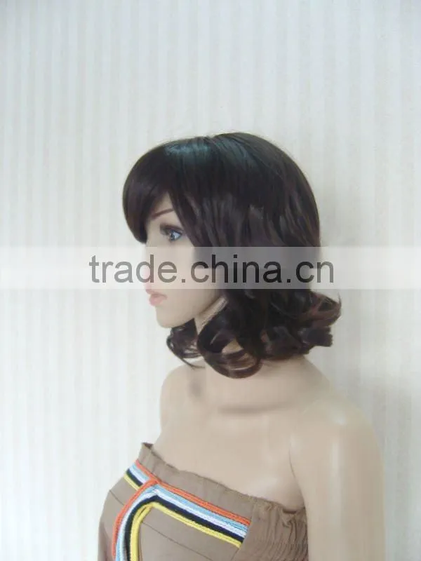 New Charming Short Curl Lace Wig