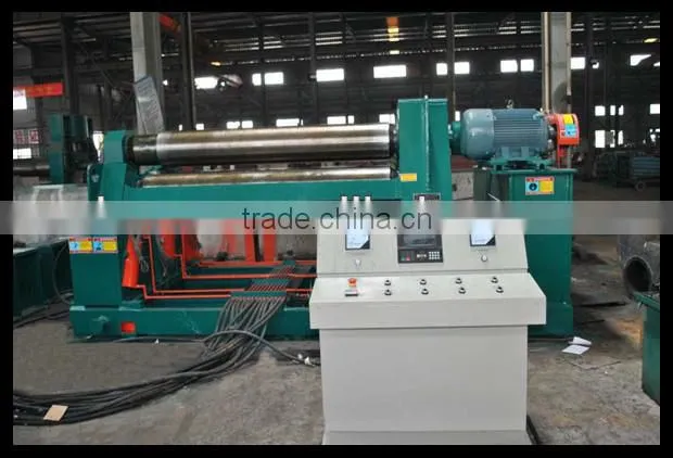 4 roller plate bending machine w12-16*2000,ms plate bending machine
