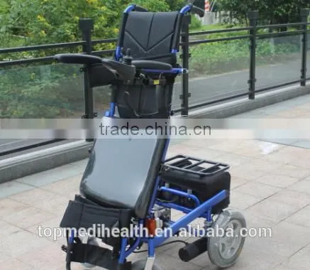 electric stand up wheelchair power lift up seat wheelchiar with lamp