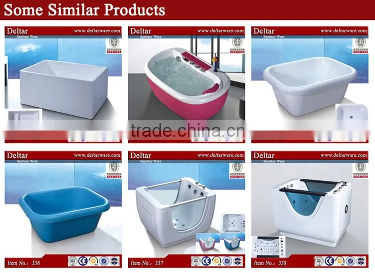 thermostatic stand for baby tub, small size square bath tub, tall hight children walk in bathtub
