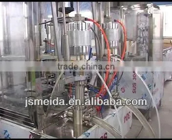 automatic bag on valve filling machine for shaving gel