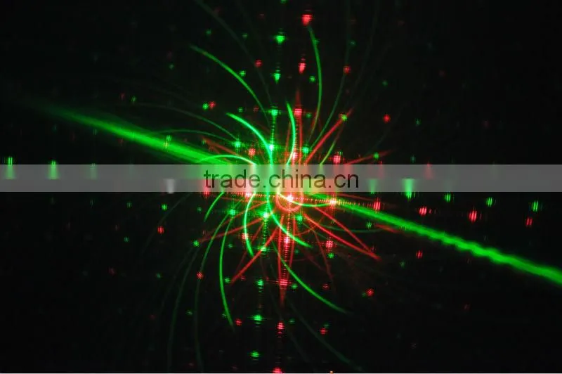 Mini stage Laser lighting effects