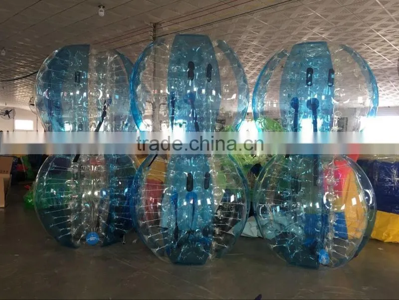 New different color body zorb/loopy ball for two team!!