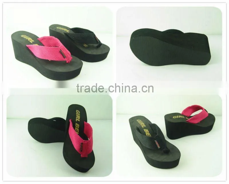 Hot stylish and fashion EVA high heel slipper for lady