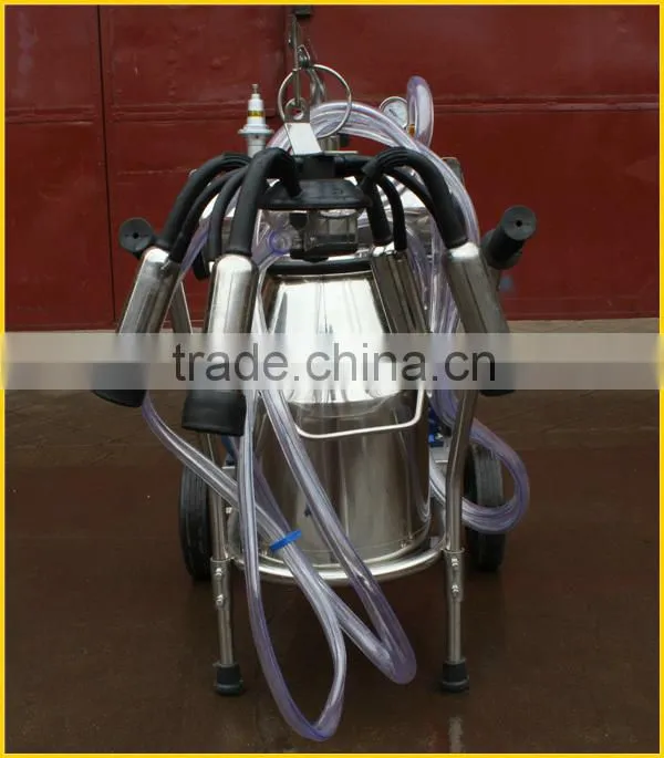 KLN rotary vane vacuum pump type milking machine