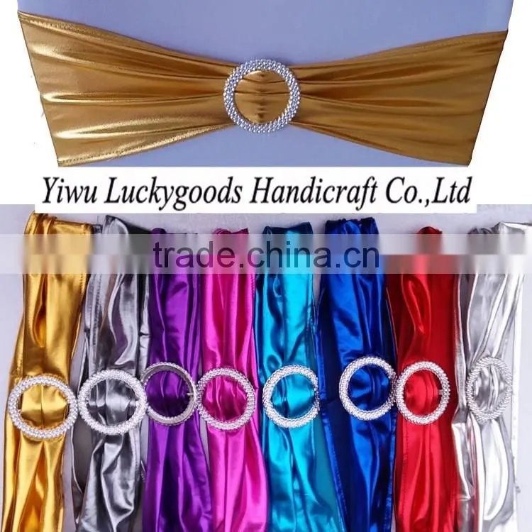 new design personized royal blue chair sash for sale