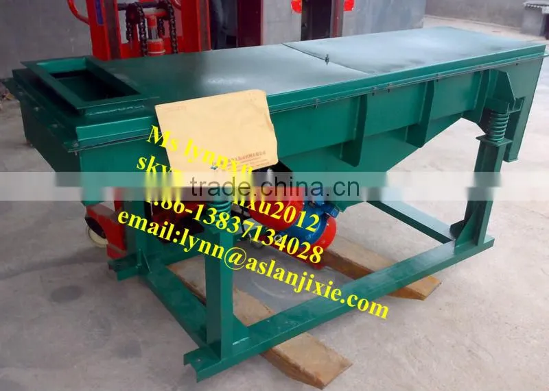 industrial vibrating screen machine /linear vibrating sieve machine
