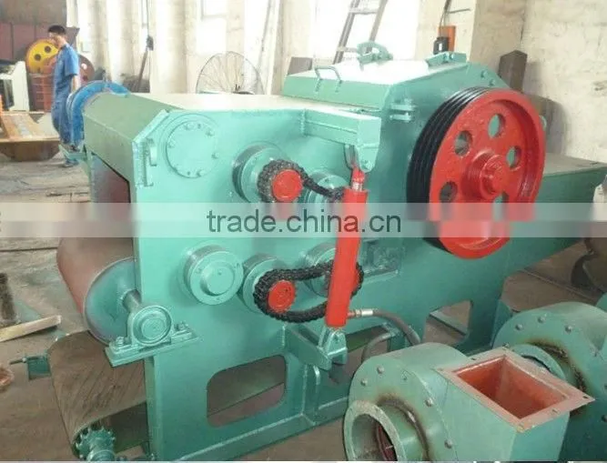 forceful wood crusher machine