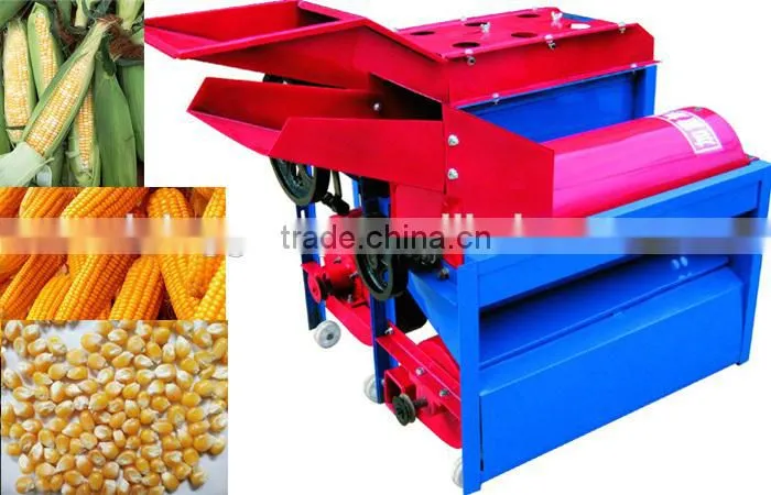 Best small threshing machine | corn husk peeling machine CE approved