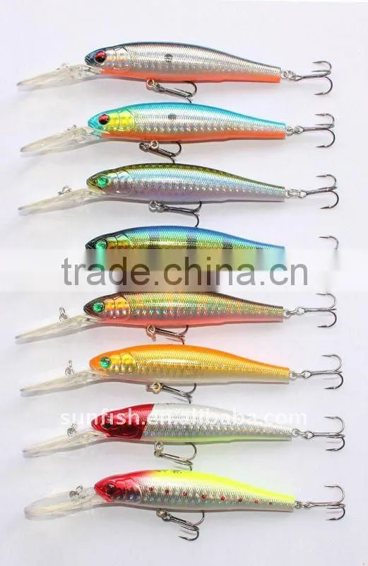 Fishing lure suspending 90mm 12.2g