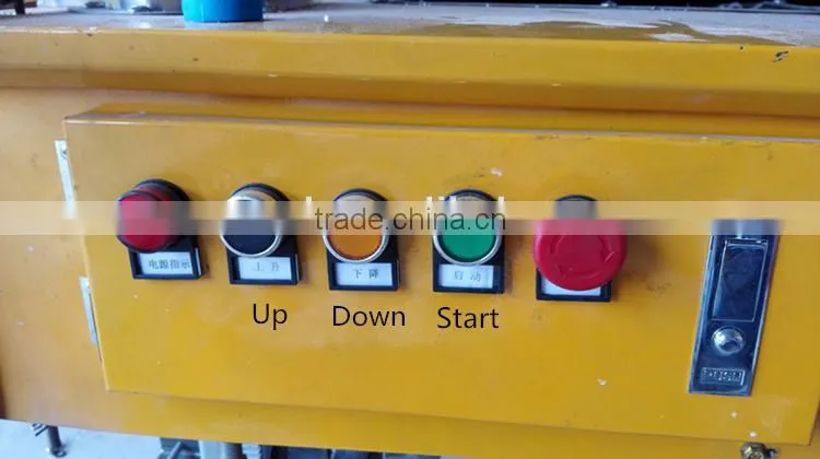 Neweek saving power building house cement rendering machine for wall