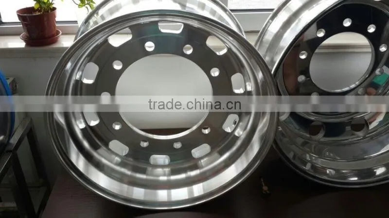 Heavy truck steel wheel rim 22.5x9.00 for tyre 12r22.5