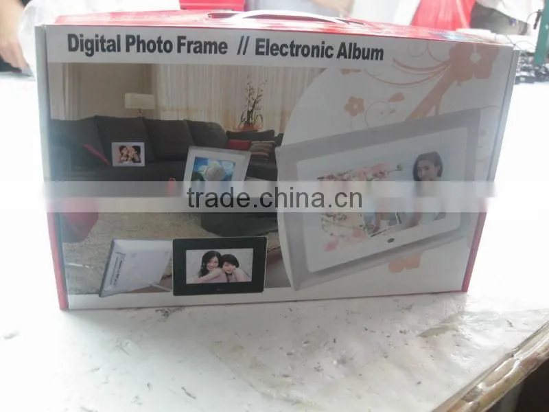 7 inch Digital Photo Frame MP3 Mp4 with retail package