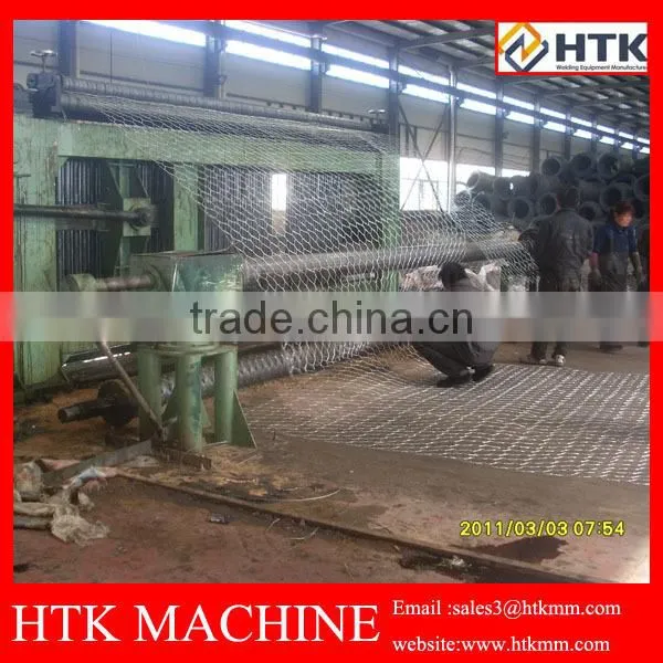 ISO9001 cettified heavy hexagonal gabion wire mesh machine