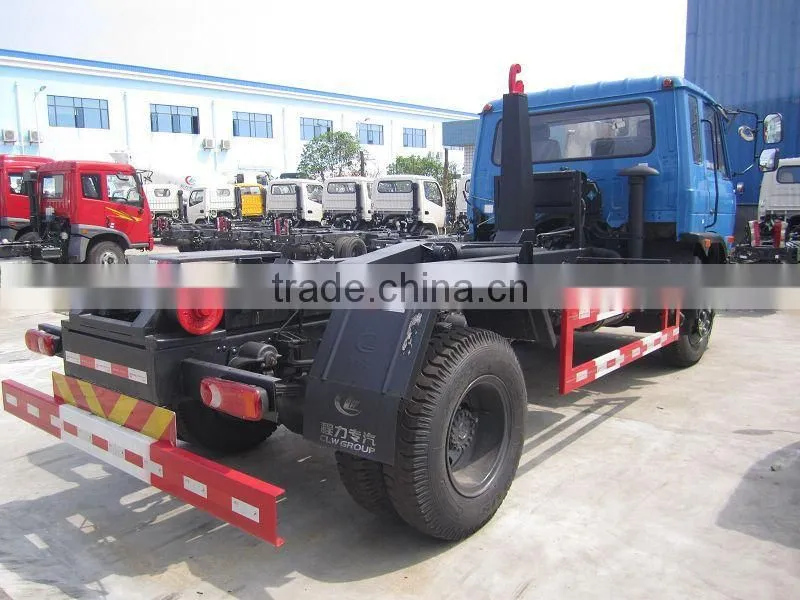 DONGFENG 8TON recycle rubbish truck, hydraulic operation system