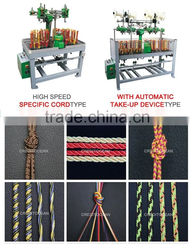 High Speed Rope Braiding Machine/ rope knitting machine