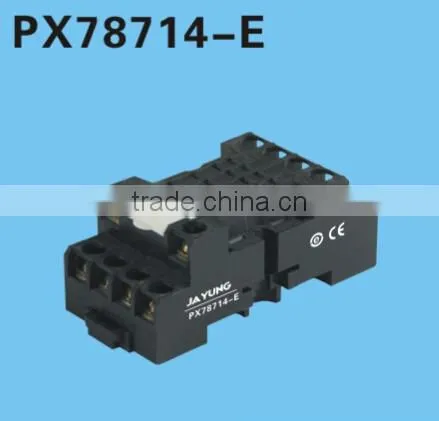 HEIGHT Hot Sale PX78714-E Relay Socket / 14pin Relay Socket/General relay socket with High Quality Factory Price