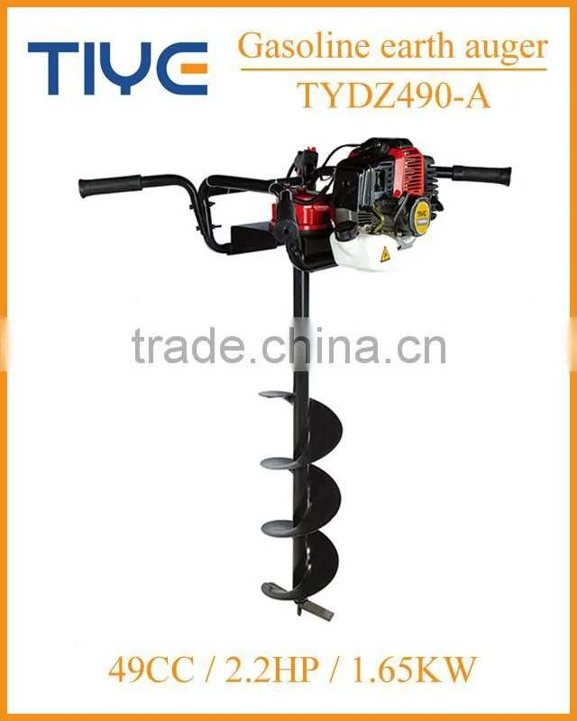 Big Power 71CC Petrol Earth Auger Earth Drill Machine Post Hole Borer Ground Drill