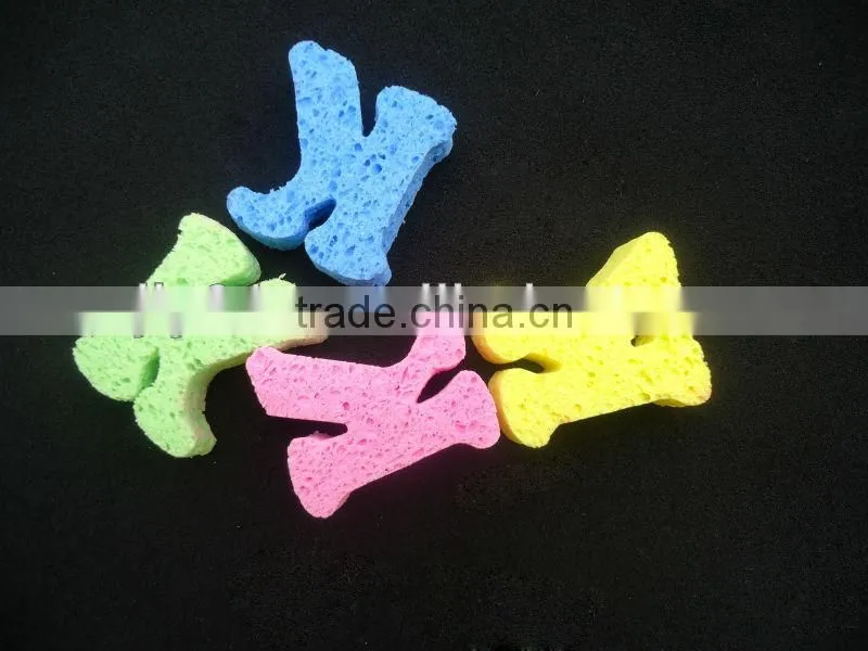 Natural Compresses cellulose wet sponge for salon makeup sponge 2016