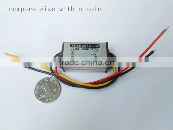 24V switch 12V power converter 24V switch 12V DC-DC step-down buck module 24V Variable 12V5A3A10A
