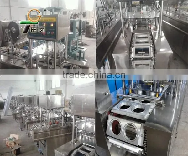 plastic box/cup packing machine,tofu packing machine/lactone tofu machine
