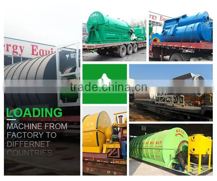 20ML to 10T Capacity Used Engine Oil /Pyrolysis Tire/Plastic Oil Recycling Machine To Diesel