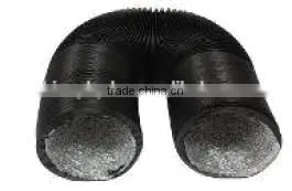 Ventilation 4'5'6'8'10'12 aluminum duct with 2 clamps/air conditional aluminum ducting/hydroponic aluminium exhaust duct