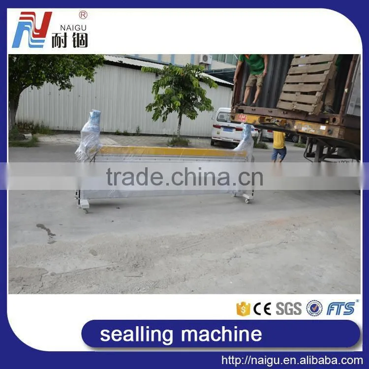 high efficiency good price plastic bag seal cut machine