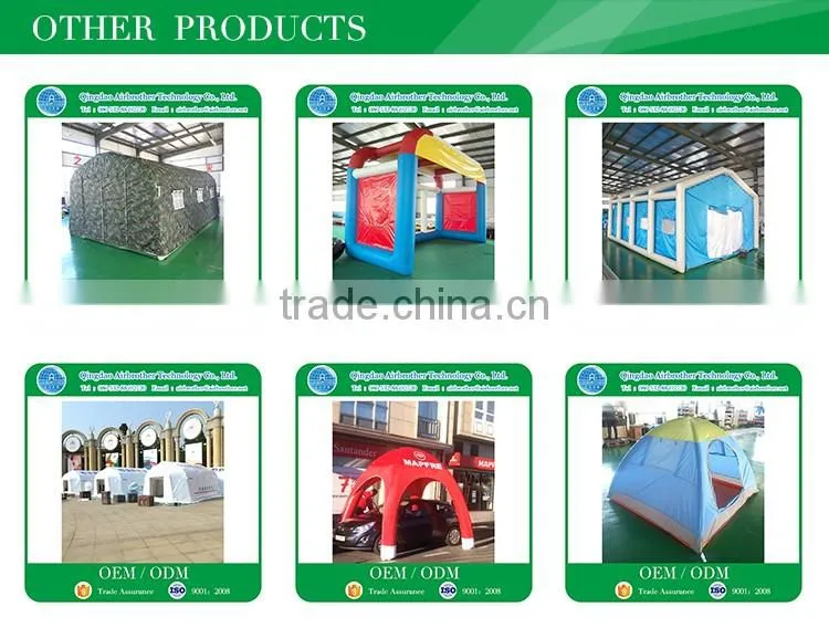 PVC Tarpaulin Airtight Inflatable Tents for Camping