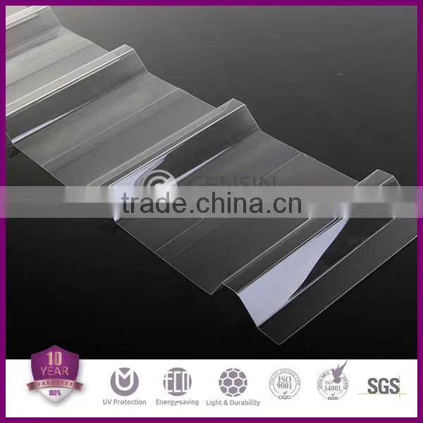 0.8-2.0mm polycarbonate corrugated sheet /pc roofing sheet/polycarbonate waved sheet