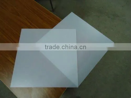 Sound barrier opal polycarbonate solid sheet