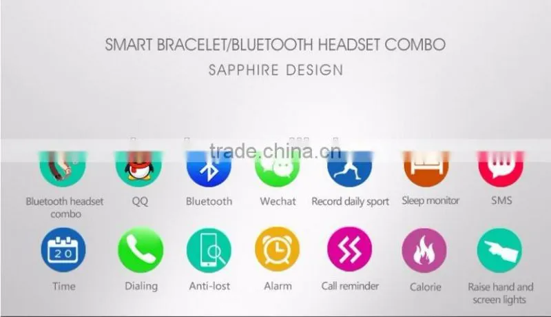 New OLED M6 Smart Watch Multi-functional Bluetooth Bracelet Combo Bracelet/Headset Fitness Health Monitoring Mobile Men Watch