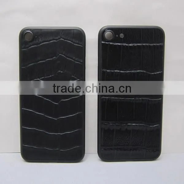 Black leather oxidation matte housing for iPhone 7