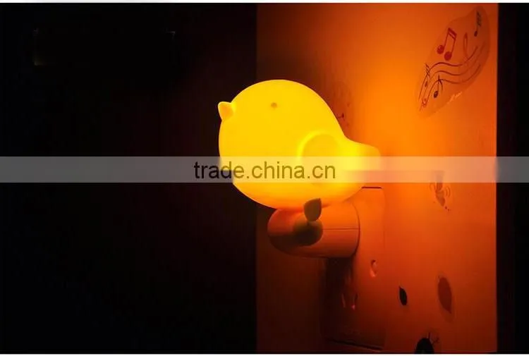 Bedside lamp mini decoration bird Shaped Decorating Night Light