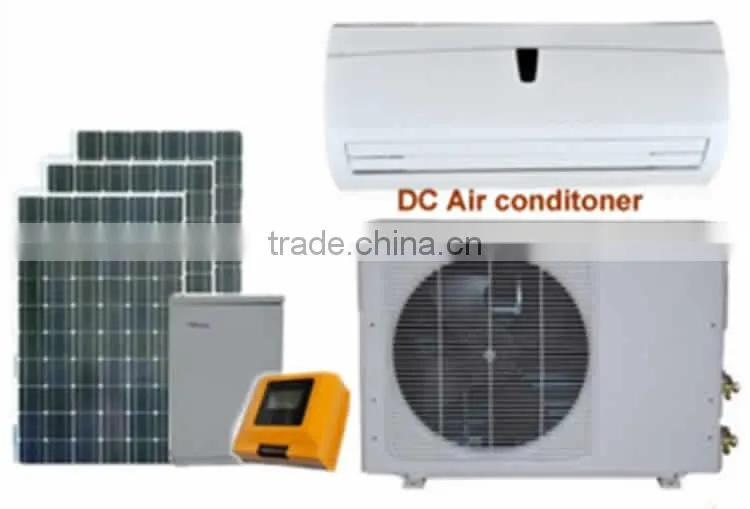 2HP Solar Powered DC Air Conditioner without inverter