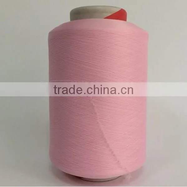 Factory prices high quality black spandex covered yarn spandex /polyester covered yarn for weaving 2075