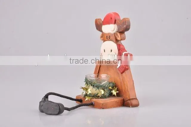 Home Decoration Candlestick/Ceramic Deer Candle Holder