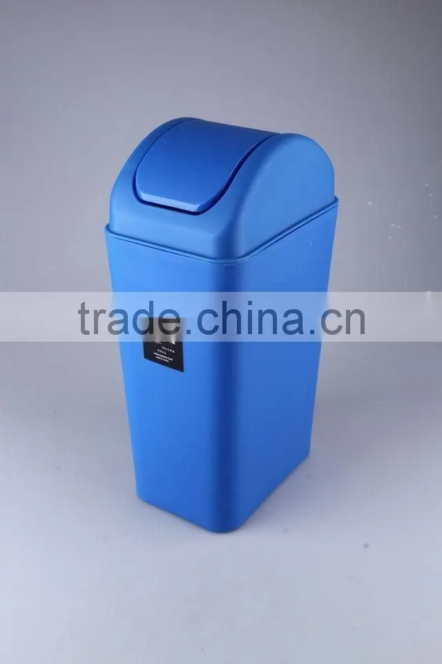 Plastic Trash Can Household Garbage Can/Rubbish Bin