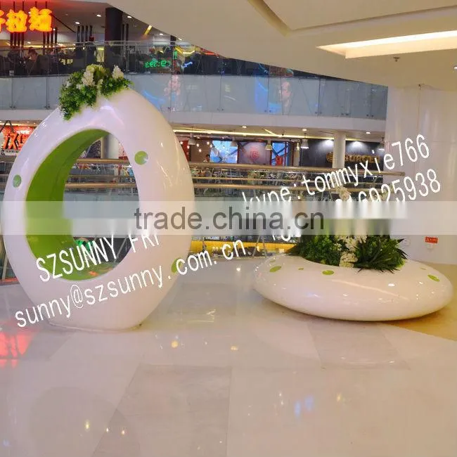 Fiberglass outdoor chair