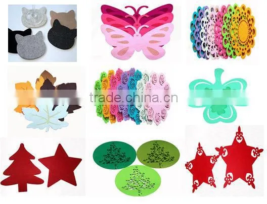 2017 China hot sale practical new products home party interior decoration eco friendly useful item handmade felt picnic mat