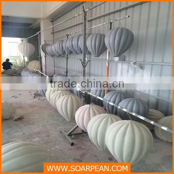 New Style Fashion Fiberglass Visual Display Design Hot Air Balloon